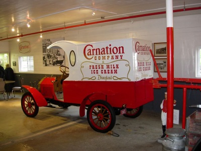 Carnation milk truck